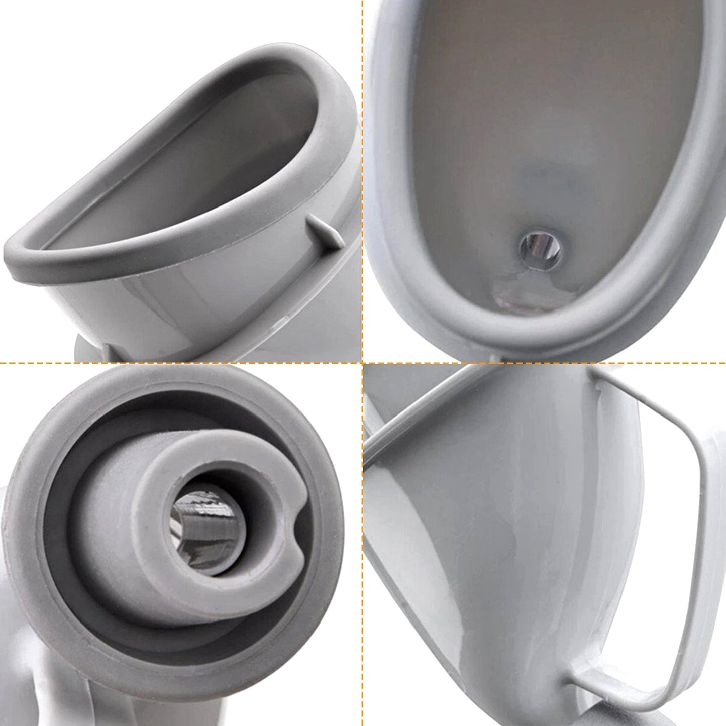 Unisex Potty Pee Funnel Adult Emergency Urinal Device Portable Male Female Toilet For Car Camping Travel Outdoor