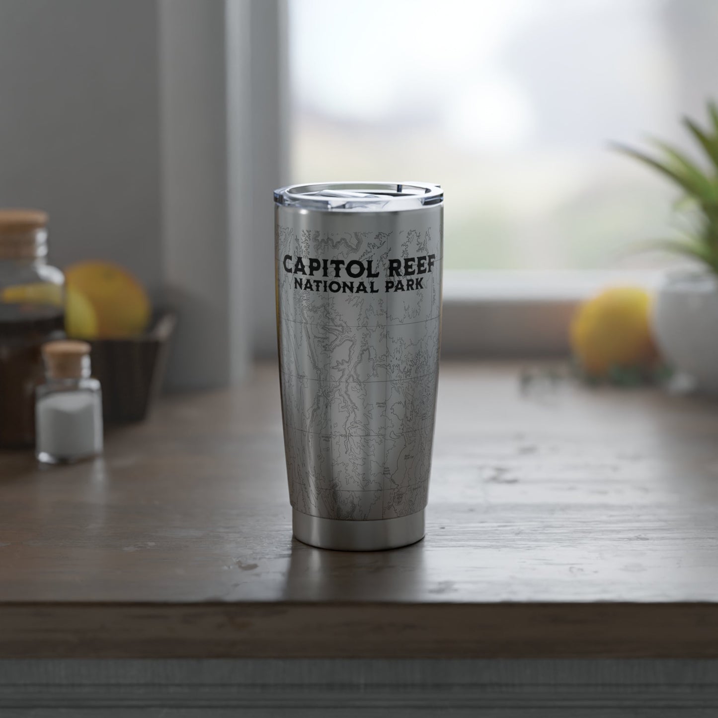 Capitol Reef National Park Topographic Insulated Tumbler