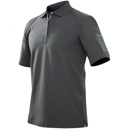 Men's Tactical Polo Shirt - Classic Fit Short Sleeve Performance Wear