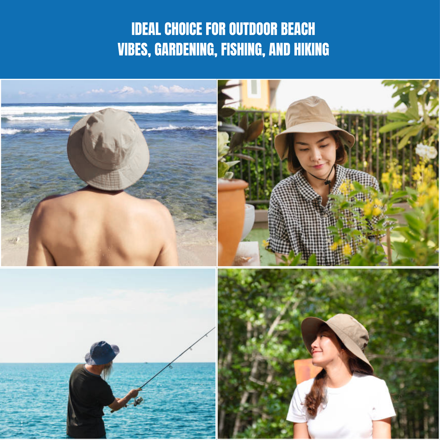 POWERCAP ICE Cooling Sun Hat – Instant Cooling Relief with Reusable Ice Packs, UPF 50 UV Sun Protection, Lightweight & Breathable for Hot Weather