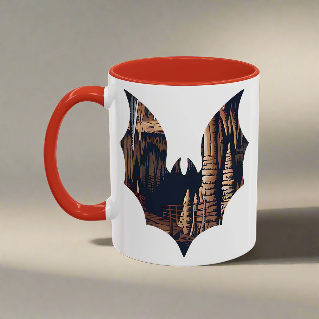 Carlsbad Caverns Park Bat Colored Mug
