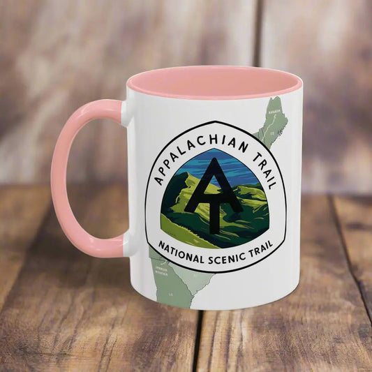 Appalachian National Scenic Trail Accent Coffee Mug 11oz 15oz