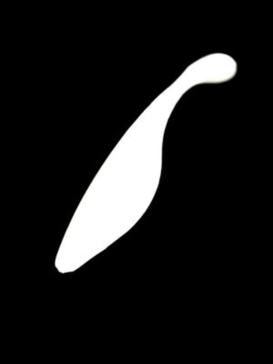 Shad 4" - White