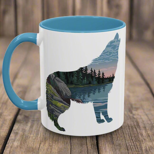 Voyageurs National Park Accent Mug Wolf