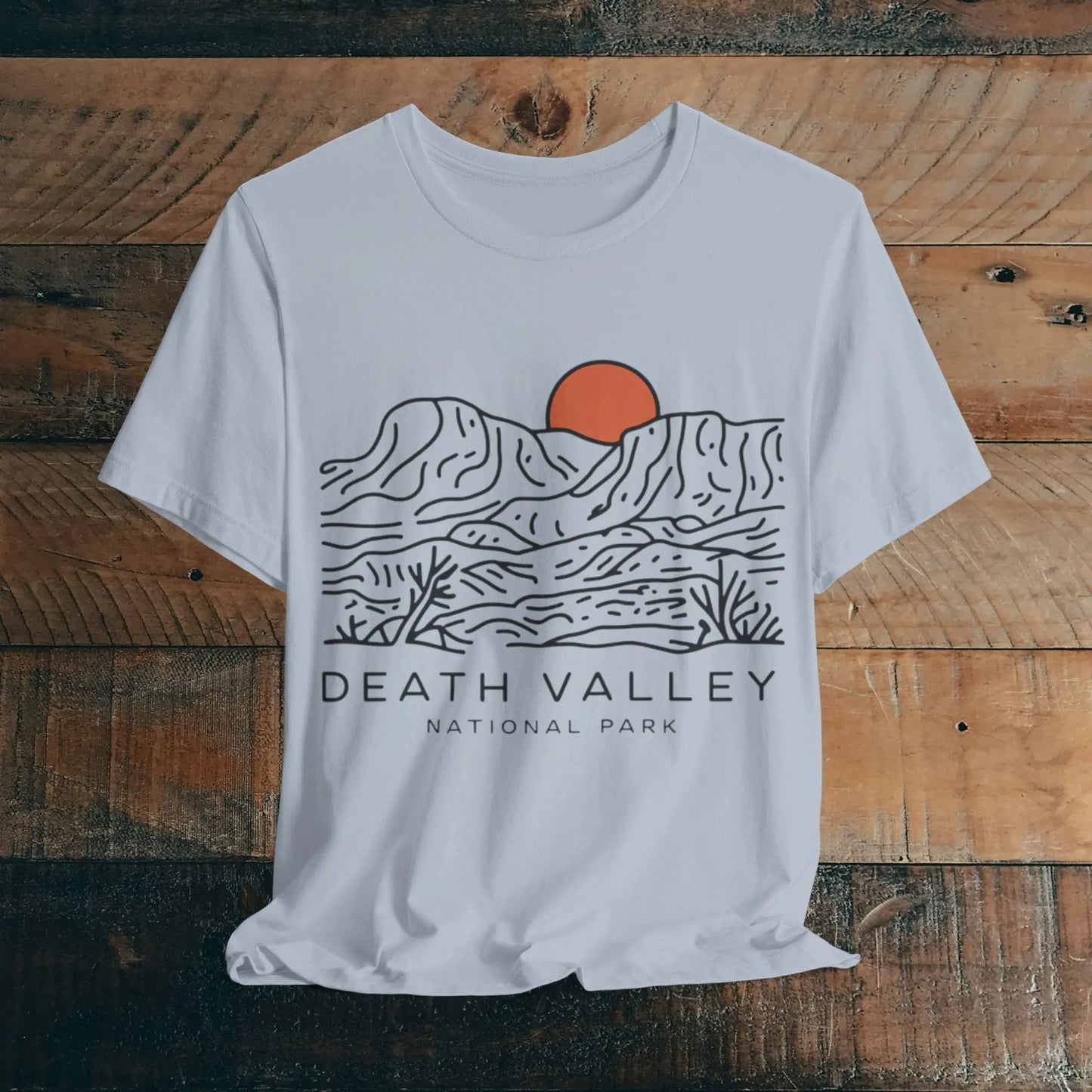Death Valley National Park Desert Lines Unisex Fit Soft T-Shirt