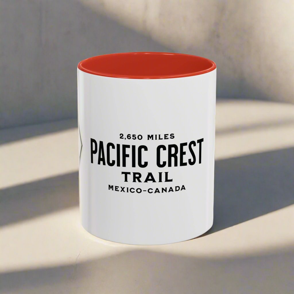 Pacific Crest Trail Classic Marker Accent Mug