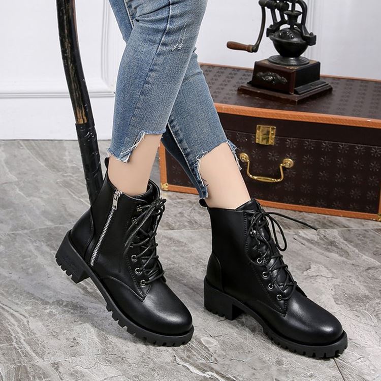 Ladies Vintage Combat Boots - Stylish and Durable Footwear for Every Occasion