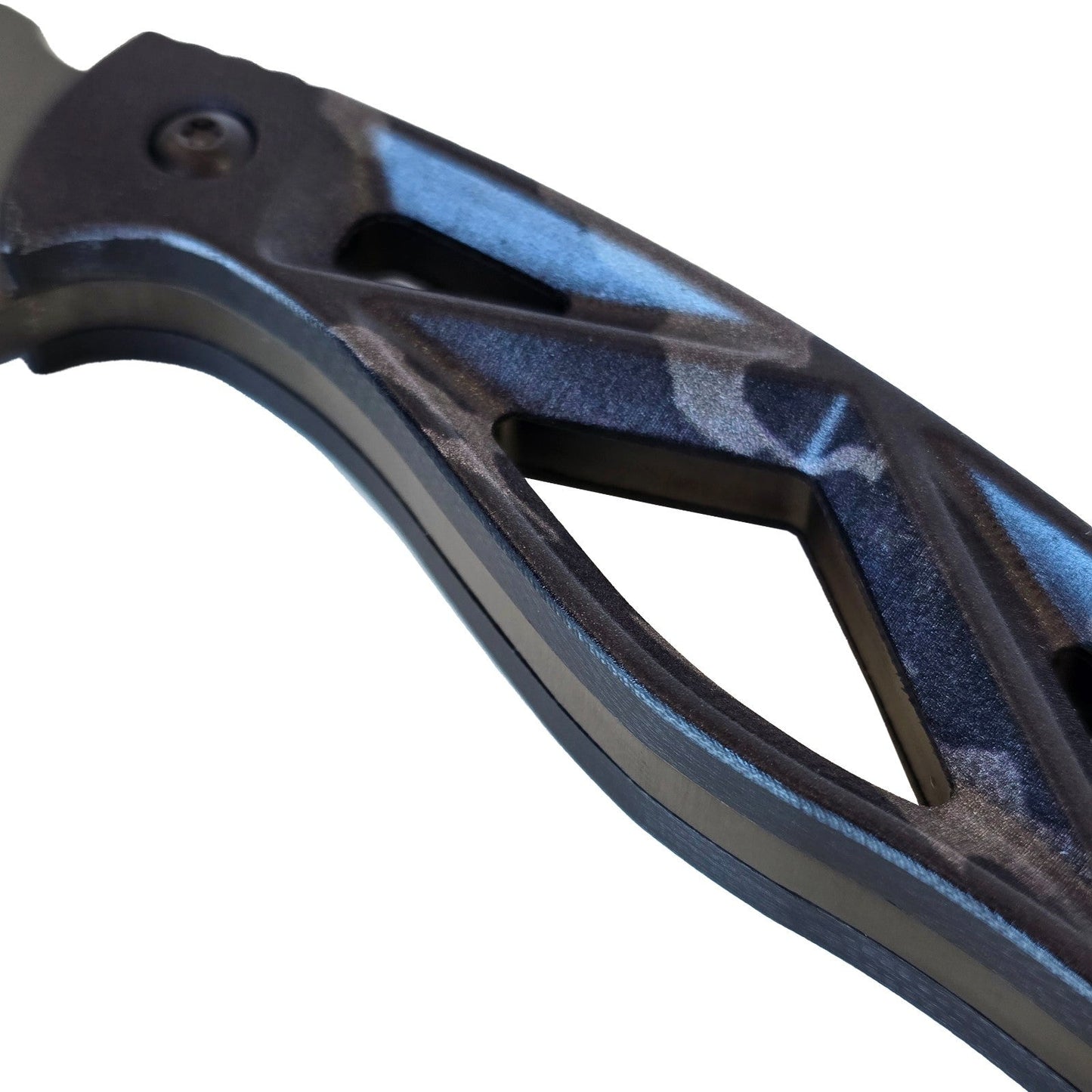 MUCITUP LIMITED EDITION MUCTAC Surge Fixed Blade Knife D2 Steel 3" DLC Blade Multicam Black G10