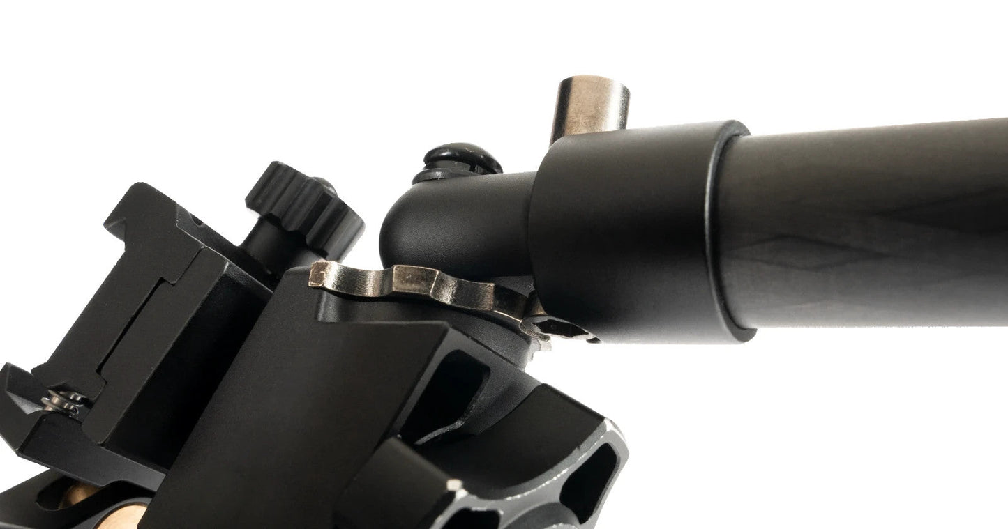 Linkogear HB-C02 Carbon Fiber Bipod QD Picatinny 7–9.8" Cant, Swivel