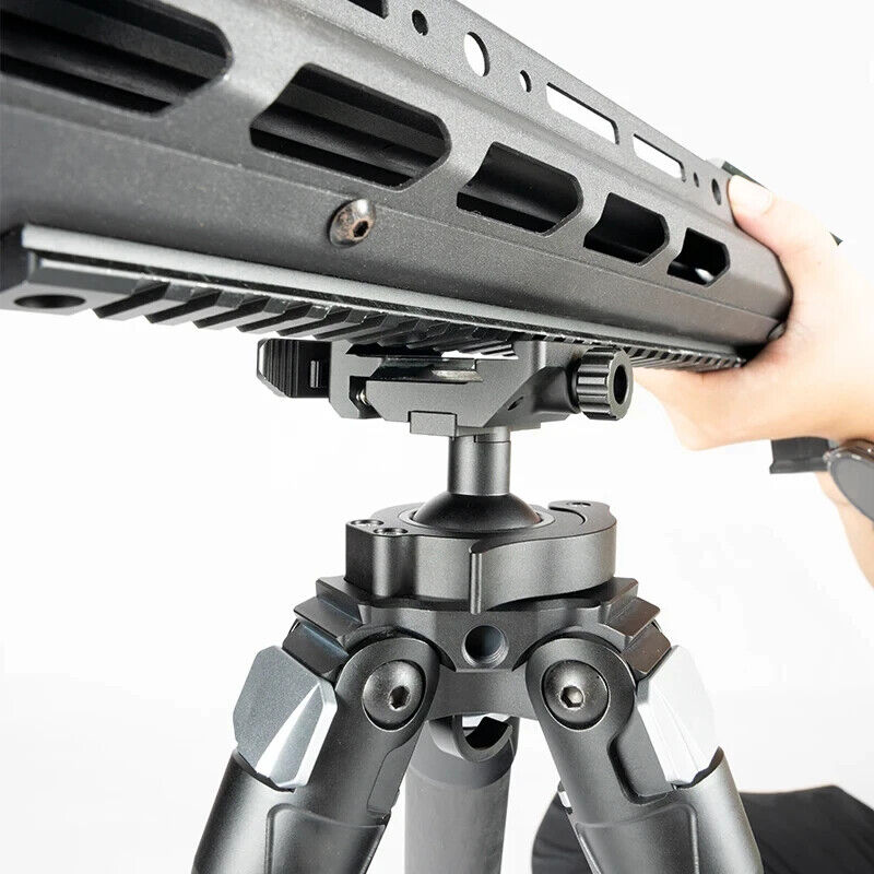 Linkogear HT-404CS Carbon Fiber Hunting Tripod Rest w/ Picatinny QR Lock