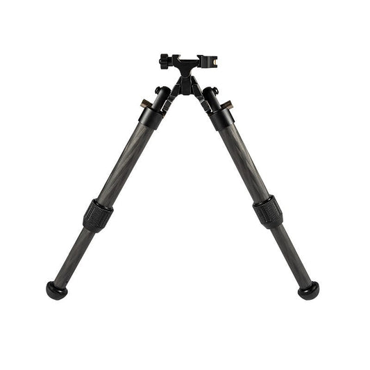 Linkogear HB-C01 Carbon Fiber Bipod QD Picatinny Mount, 10in - Brn or Blk
