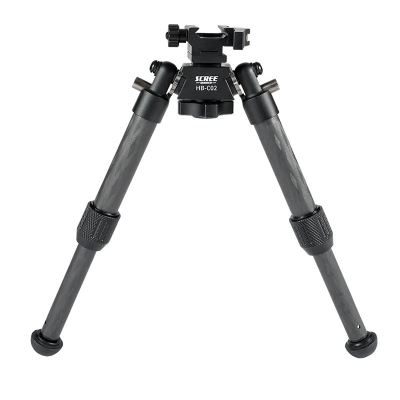 Linkogear HB-C02 Carbon Fiber Bipod QD Picatinny 7–9.8" Cant, Swivel