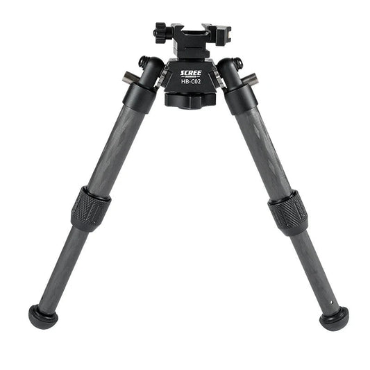 Linkogear HB-C02 Carbon Fiber Bipod QD Picatinny 7–9.8" Cant, Swivel