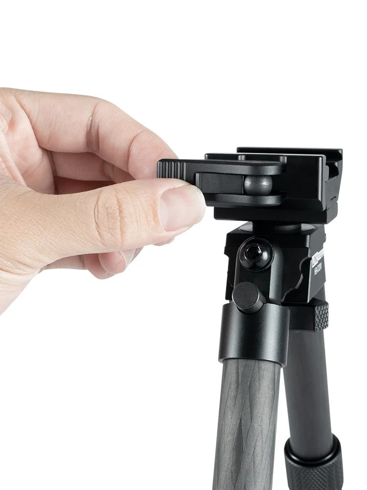 Linkogear HB-C02 Carbon Fiber Bipod QD Picatinny 7–9.8" Cant, Swivel