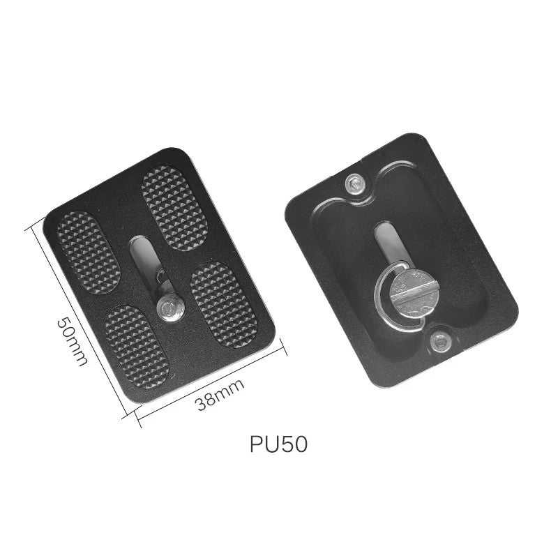 Linkogear PU50 Quick Release Plate Camera Mount Aluminum Tripod Adapter