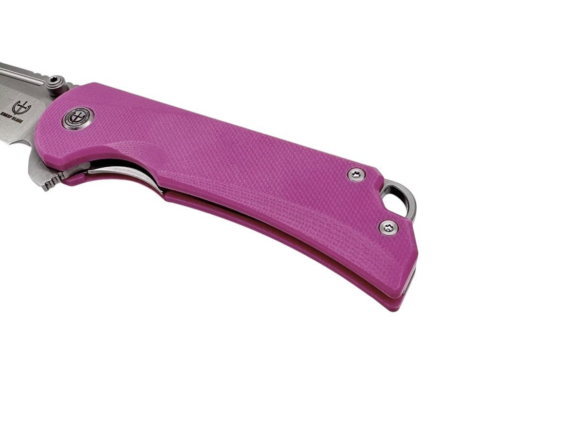 Sharp Blade - Compact 14C28N Folding Knife G10 Handle Flipper Liner Lock EDC