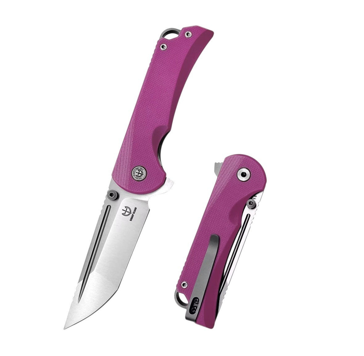 Sharp Blade - Compact 14C28N Folding Knife G10 Handle Flipper Liner Lock EDC