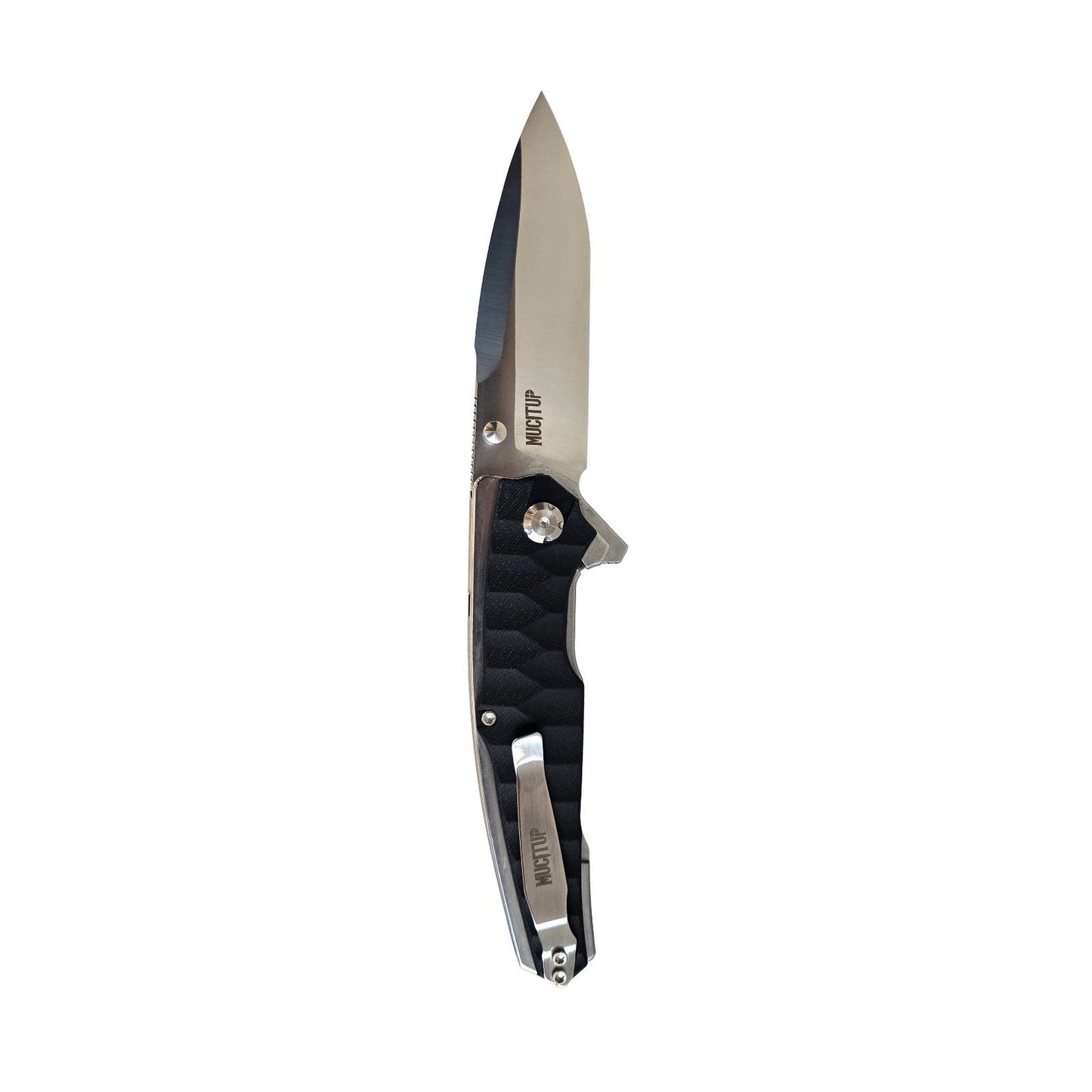 MUCITUP APEX 2 - D2 Steel Folding Knife G10 Handle 4" Blade
