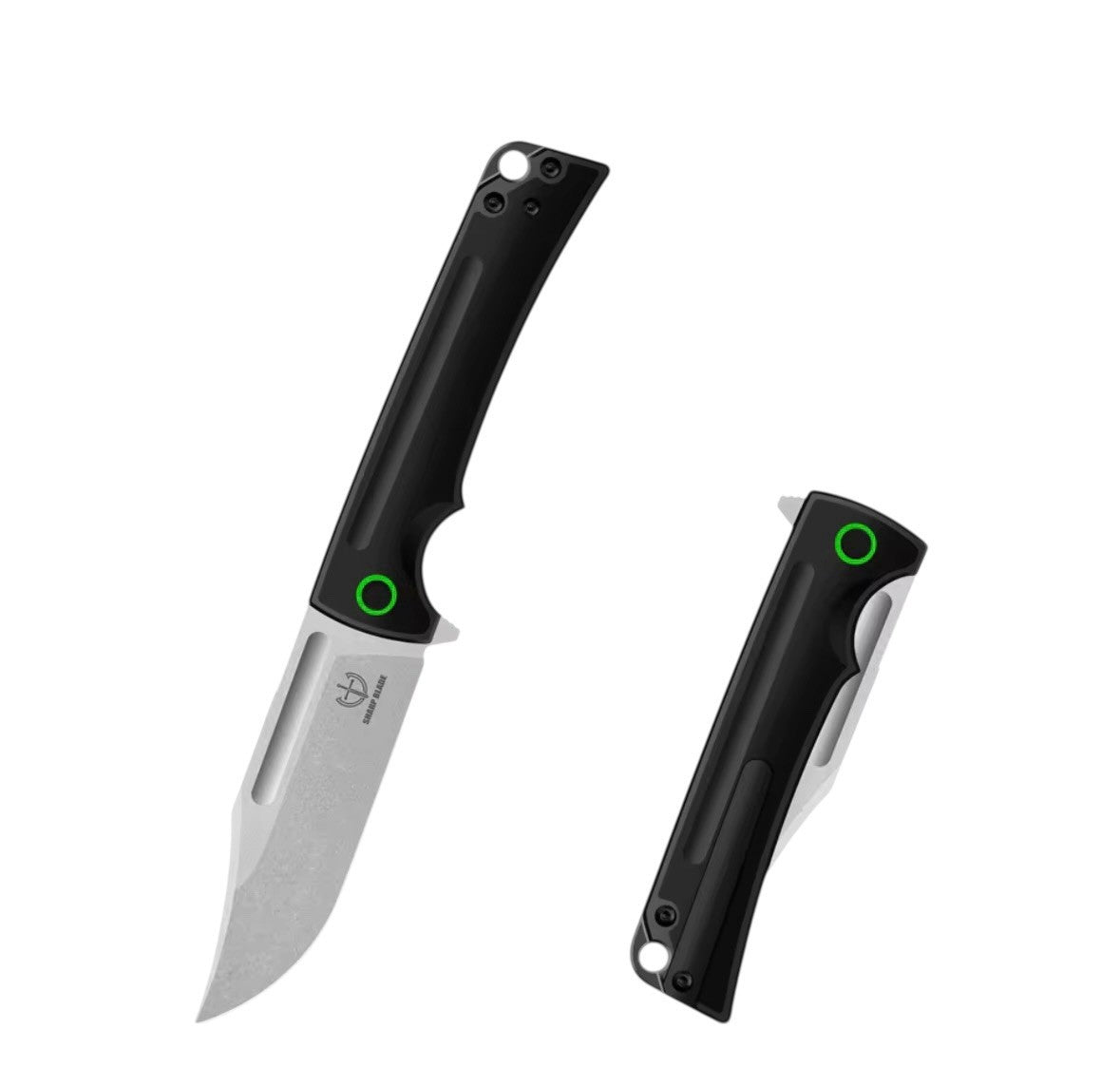 Sharp Blade YH-SB08 14C28N Folding Knife Titanium Clip EDC Flipper