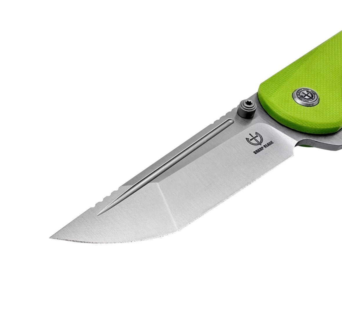 Sharp Blade - Compact 14C28N Folding Knife G10 Handle Flipper Liner Lock EDC