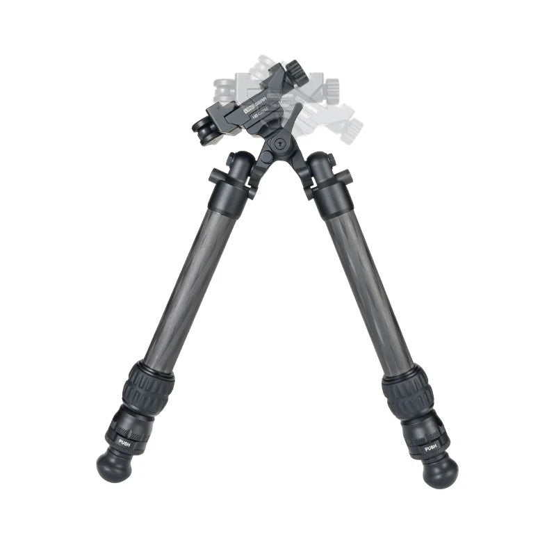 Linkogear HB-C06M Carbon Fiber Bipod 7.5"-25.9" Arca & Picatinny