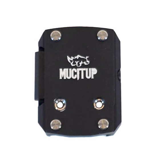MUCTAC RMSc to Picatinny Adapter 6061-T6 Aluminum 21mm Base Stainless Inserts