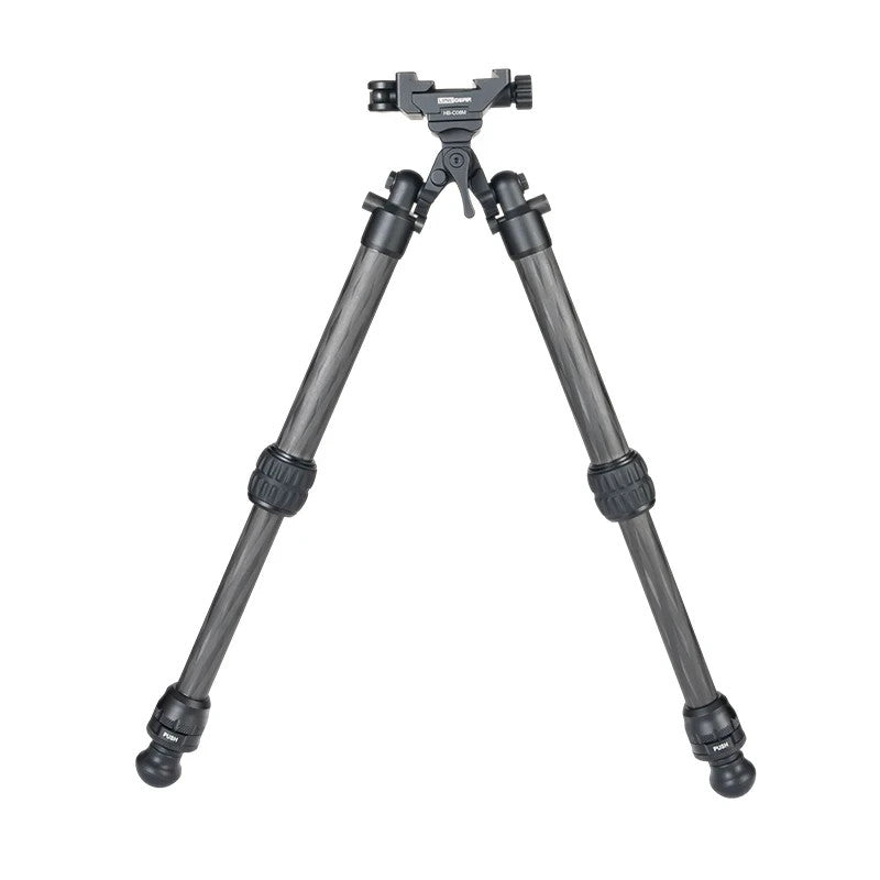 Linkogear HB-C06M Carbon Fiber Bipod 7.5"-25.9" Arca & Picatinny