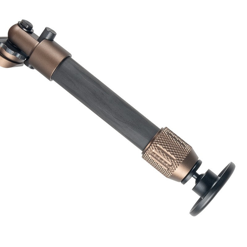 Linkogear HB-C05M Carbon Fiber Bipod Arca Swiss & Picatinny 7–10.1" - Brown