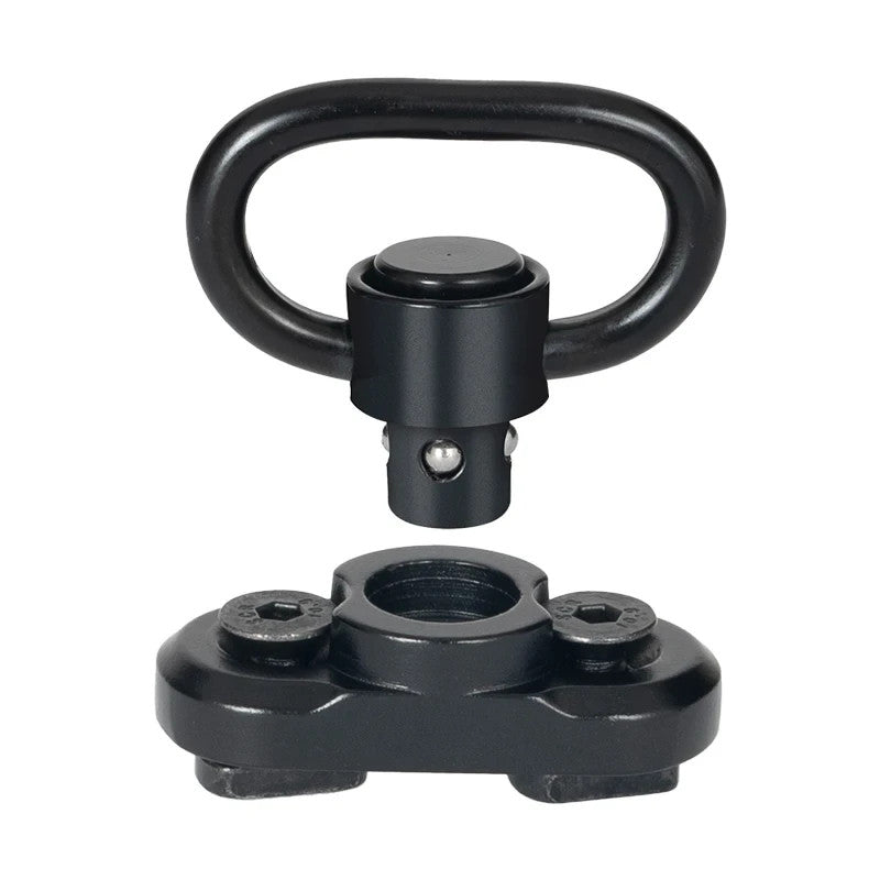Linkogear QD Strap Mount Quick Detach Swivel w/ Hardware Black