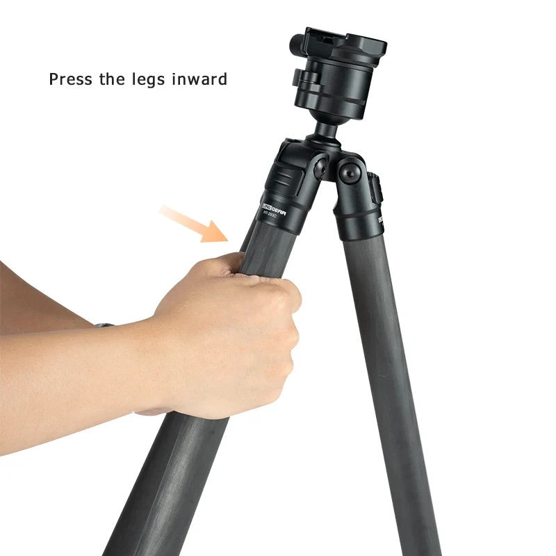 Linkogear HT-293C Carbon Fiber Shooting Tripod Picatinny Arca Swiss 61”
