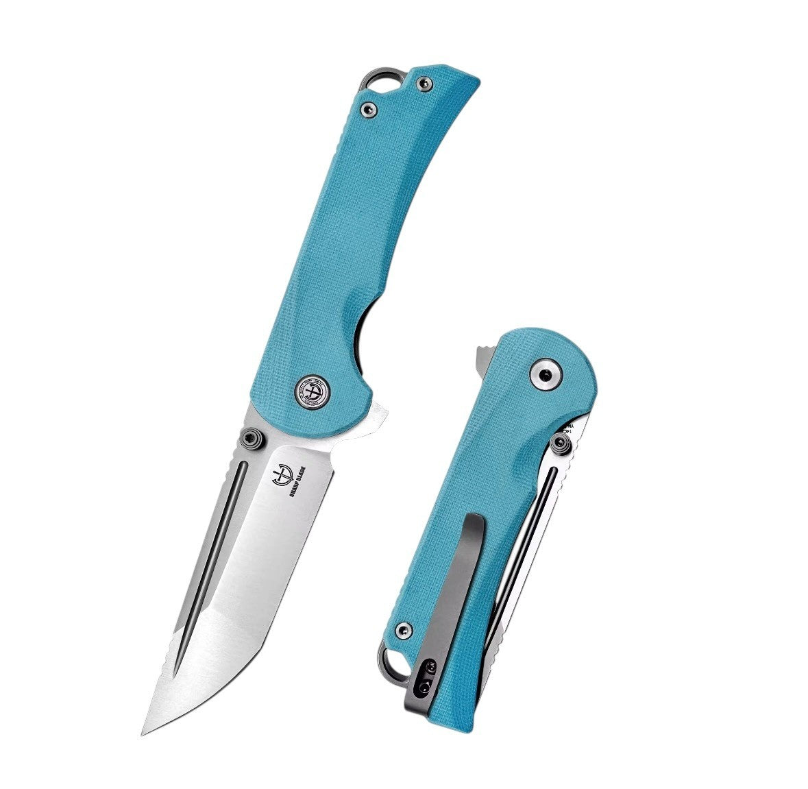 Sharp Blade - Compact 14C28N Folding Knife G10 Handle Flipper Liner Lock EDC