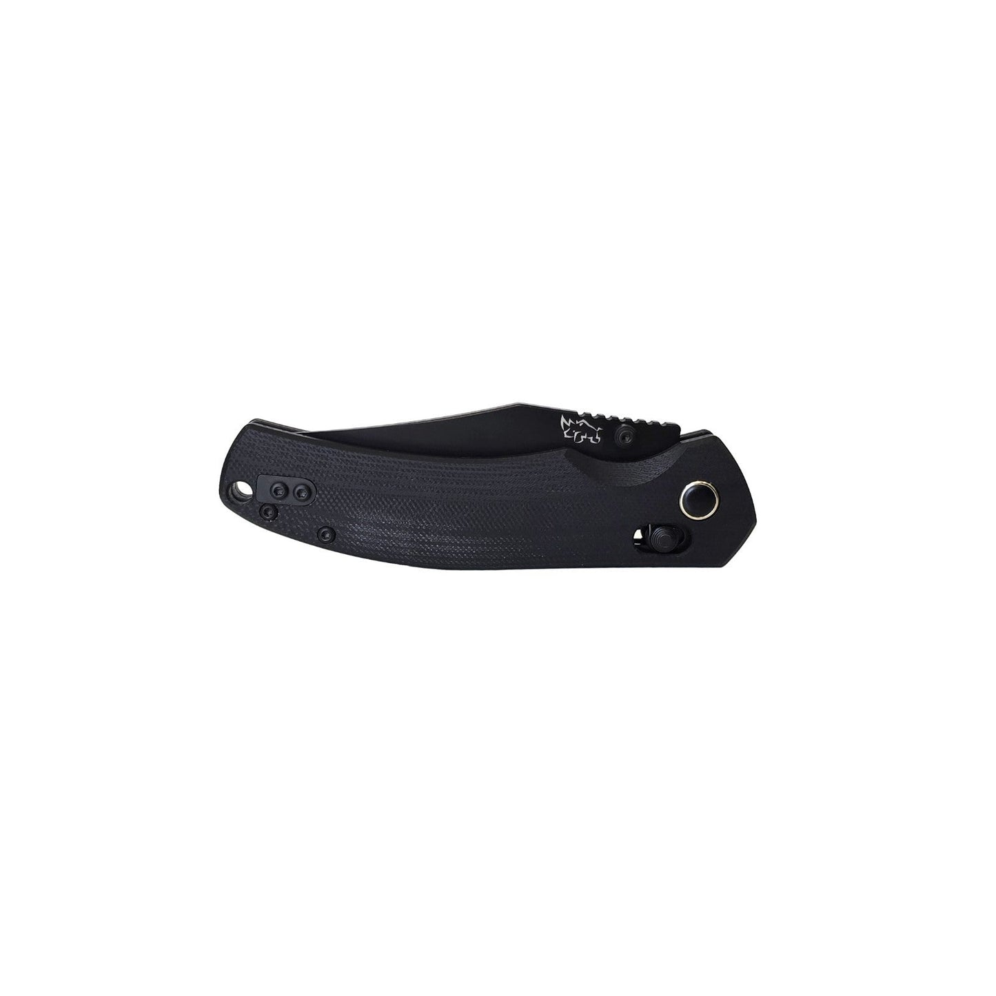 MUCTAC Ember & Smoke Folding Knife – 14C28N Steel, Crossbar Lock, EDC