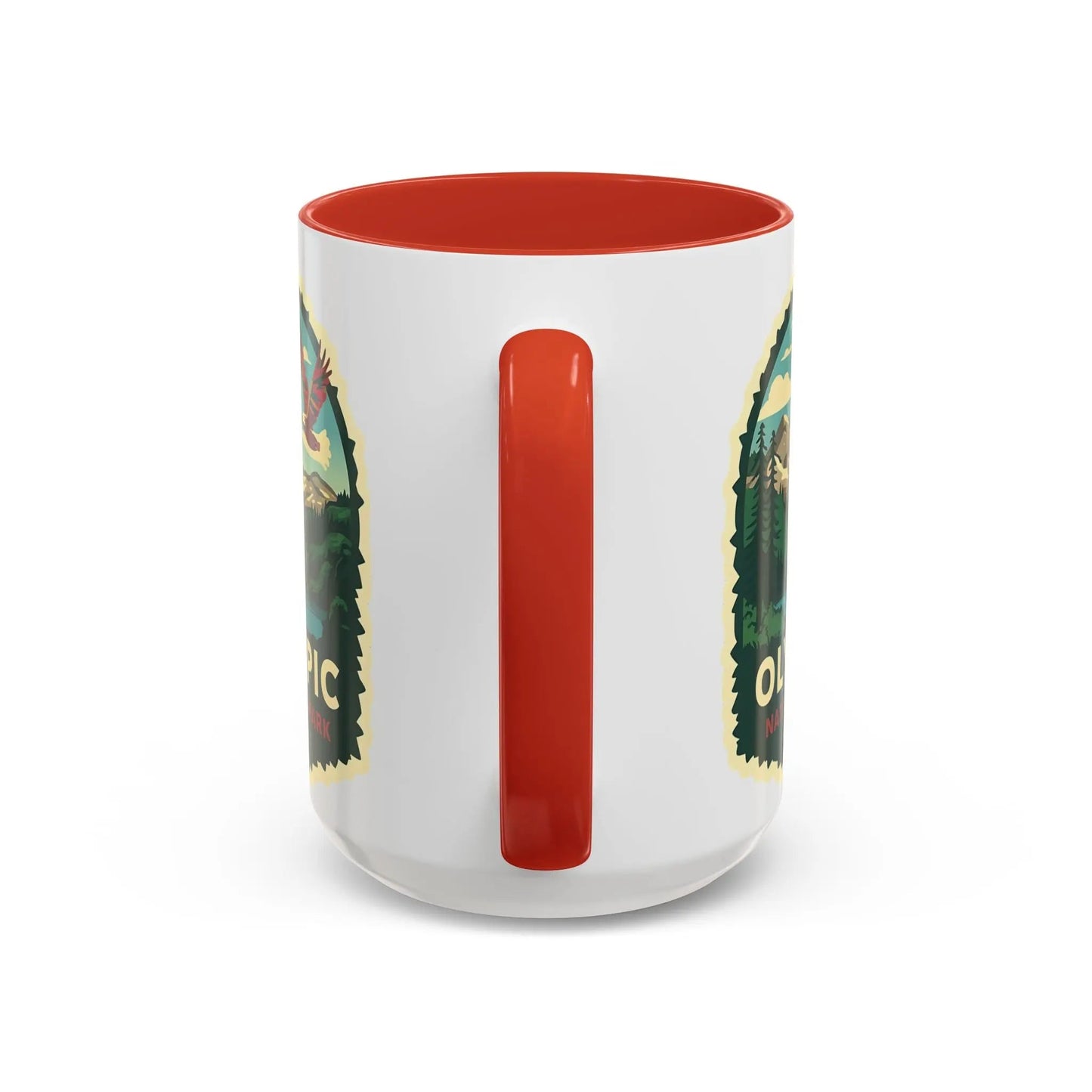 Glacier National Park Accent Coffee Mug 11oz 15oz