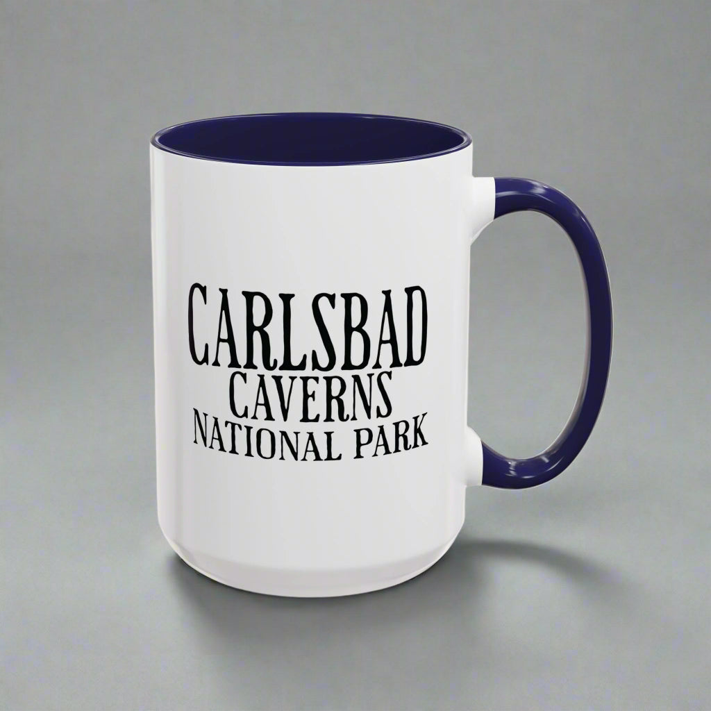 Carlsbad Caverns Park Bat Colored Mug