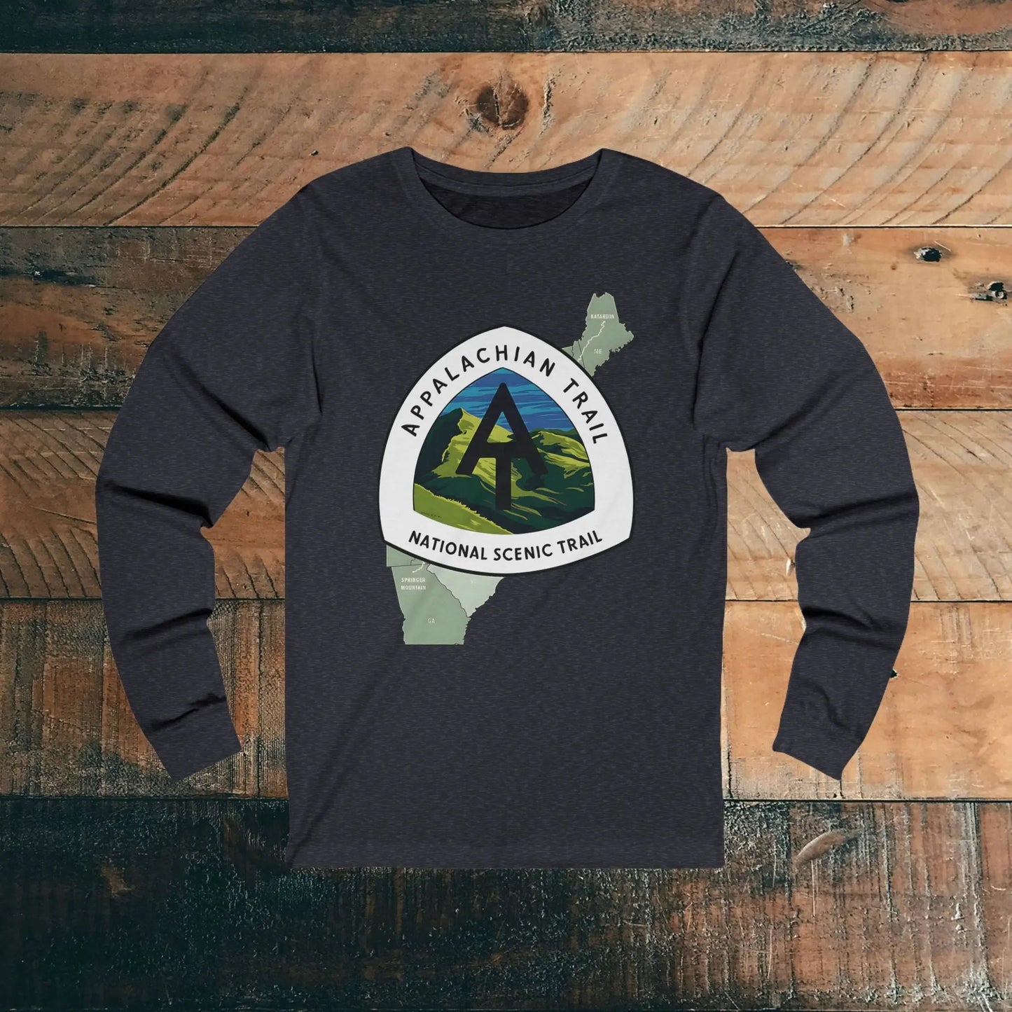 Appalachian National Scenic Trail Unisex Long Sleeve T-shirt AT