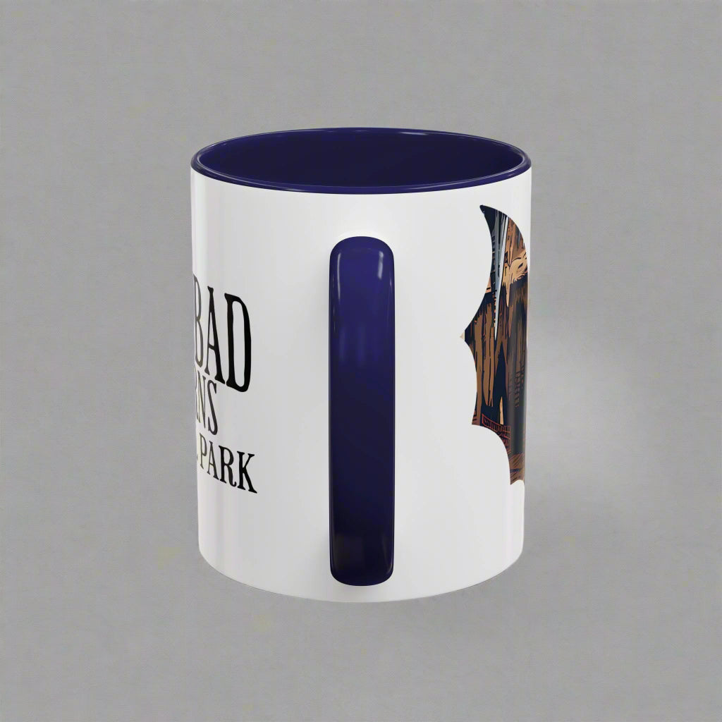 Carlsbad Caverns Park Bat Colored Mug