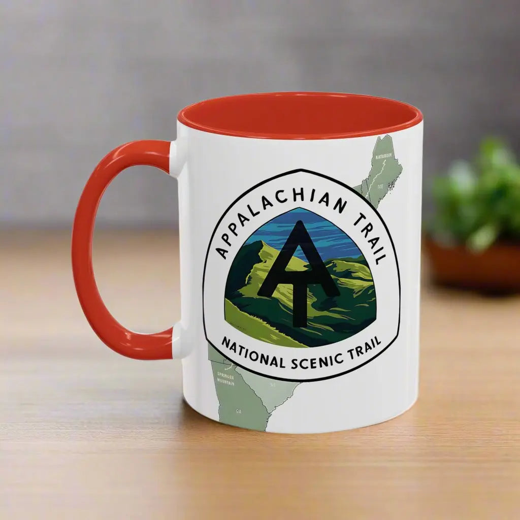 Appalachian National Scenic Trail Accent Coffee Mug 11oz 15oz
