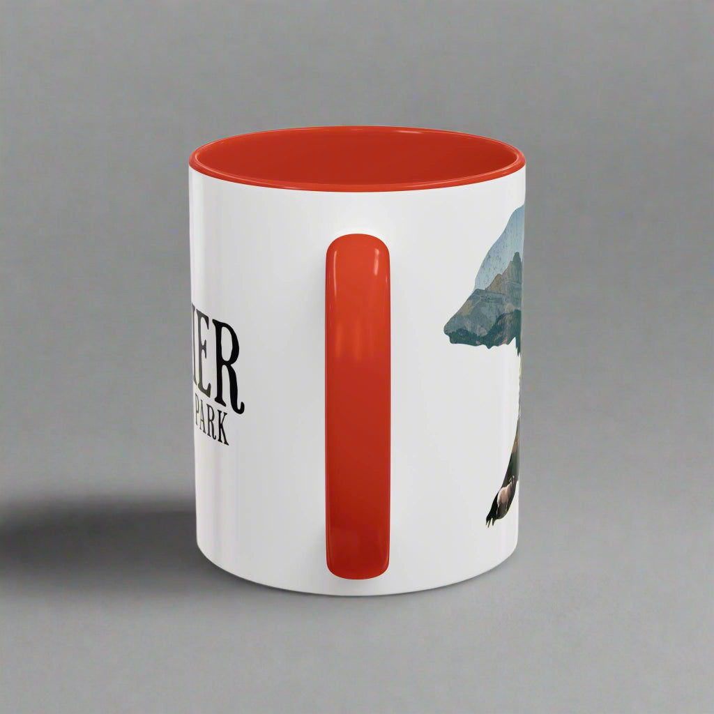 Glacier Bear Colored Mug