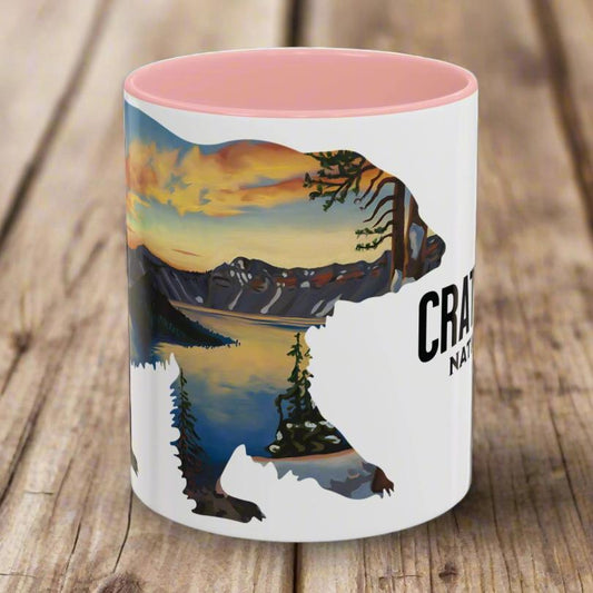 Crater Lake Bear Accent Mug