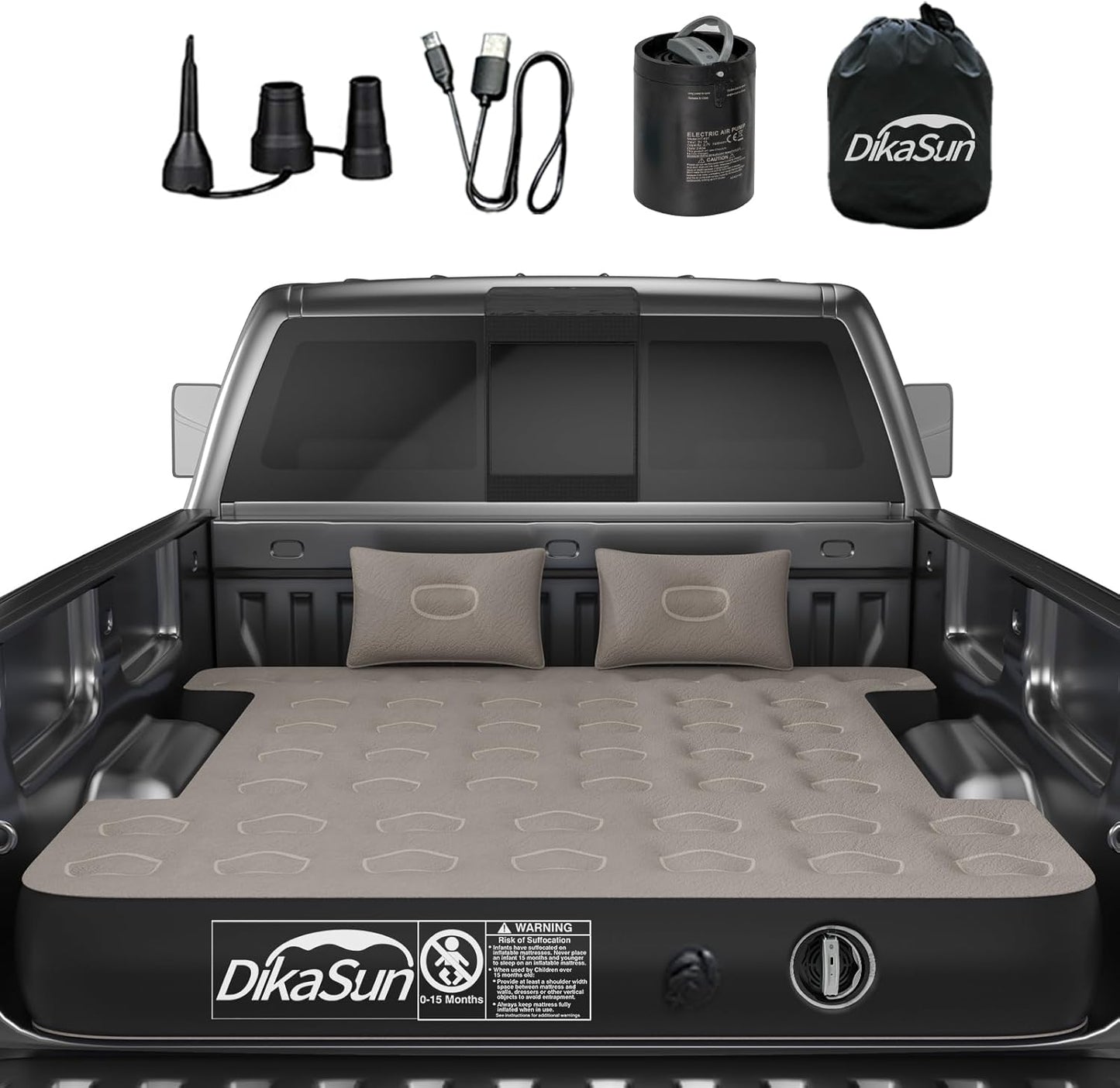 DikaSun GMC  5.5-5.8ft | 6-6.5ft  Truck Bed Air Mattress