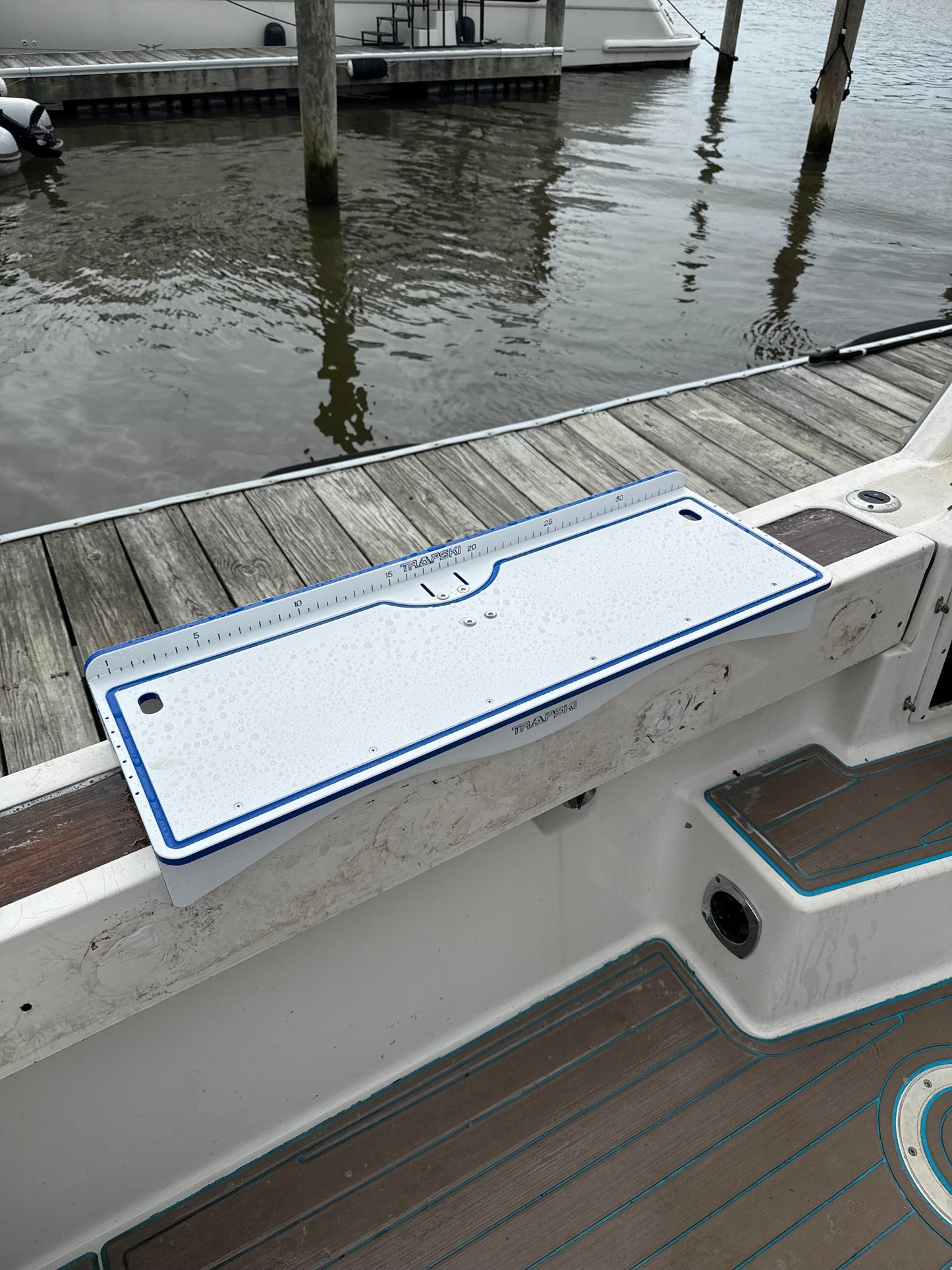 Made in the USA | Premium Double Bucket 33" Raised Fillet Table Cutting Board