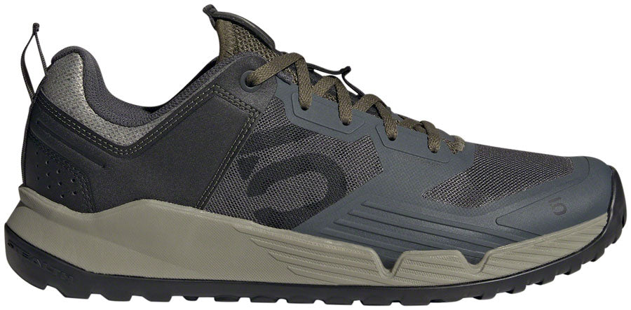 Five Ten Trailcross XT Flat Shoes - Men's Gray Six/Core BLK/Olive Strata 7.5