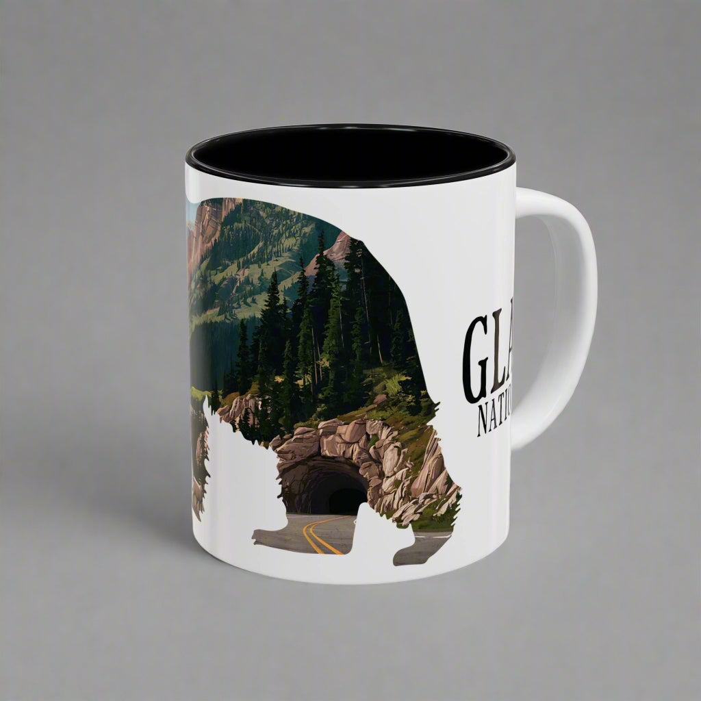 Glacier Bear Colored Mug