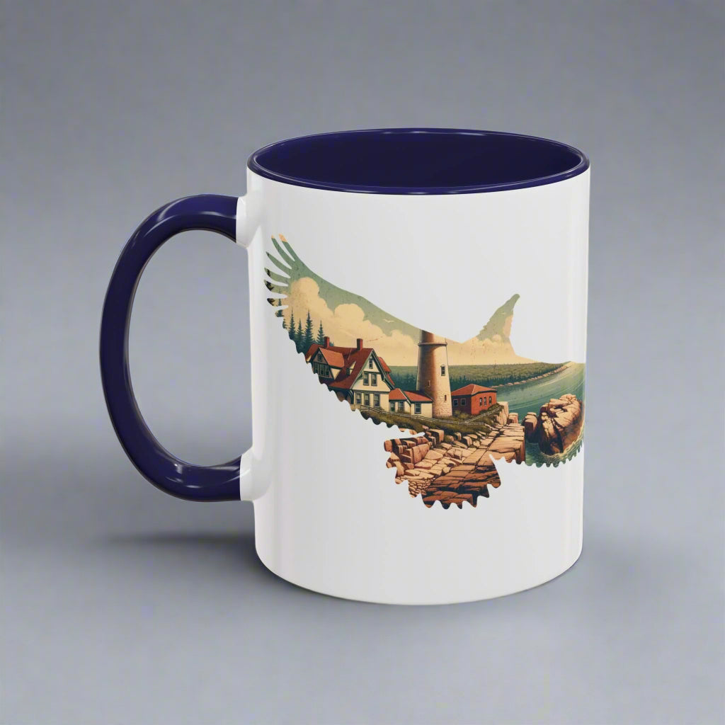 Acadia Bird Colored Mug