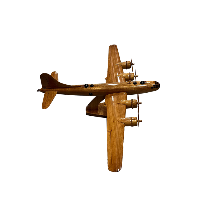 B-29 ( B29 ) Super-fortress Mahogany Wood Desktop Aviation Model