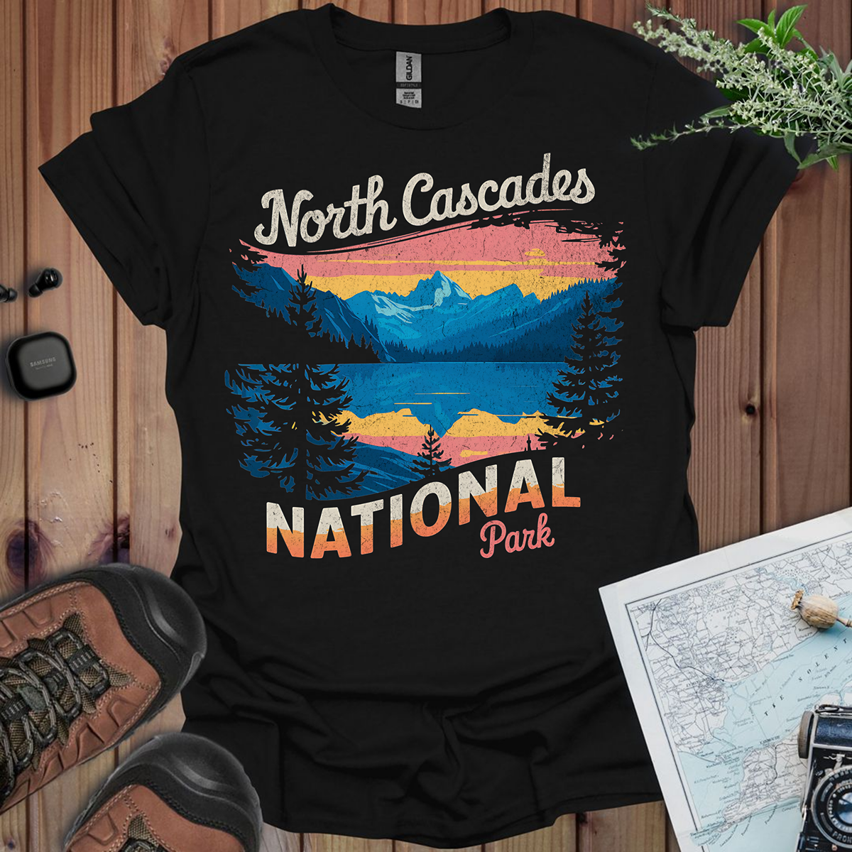 North Cascades National Park Unisex T-Shirt