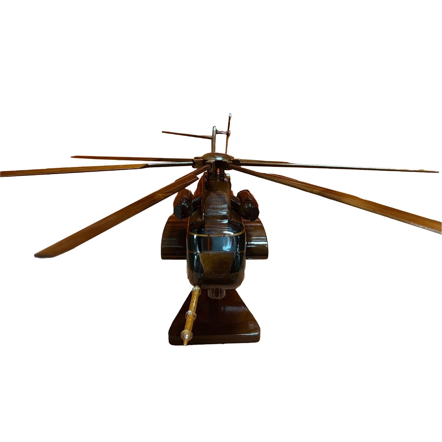 CH-53K ( CH53K ) Sea Stallion Mahogany Wood Desktop Helicopter Model