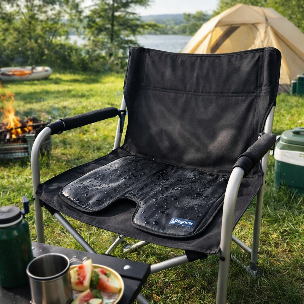 LITEGUEST Water Cooling Seat Cushion | Portable Cooling Comfort