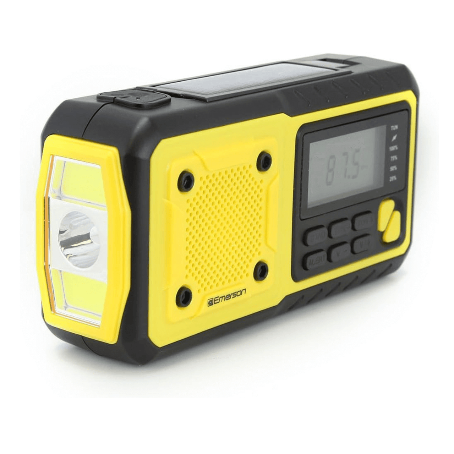 Emerson Emergency AMFM Radio with Weather Band / Flashlight / Power Bank