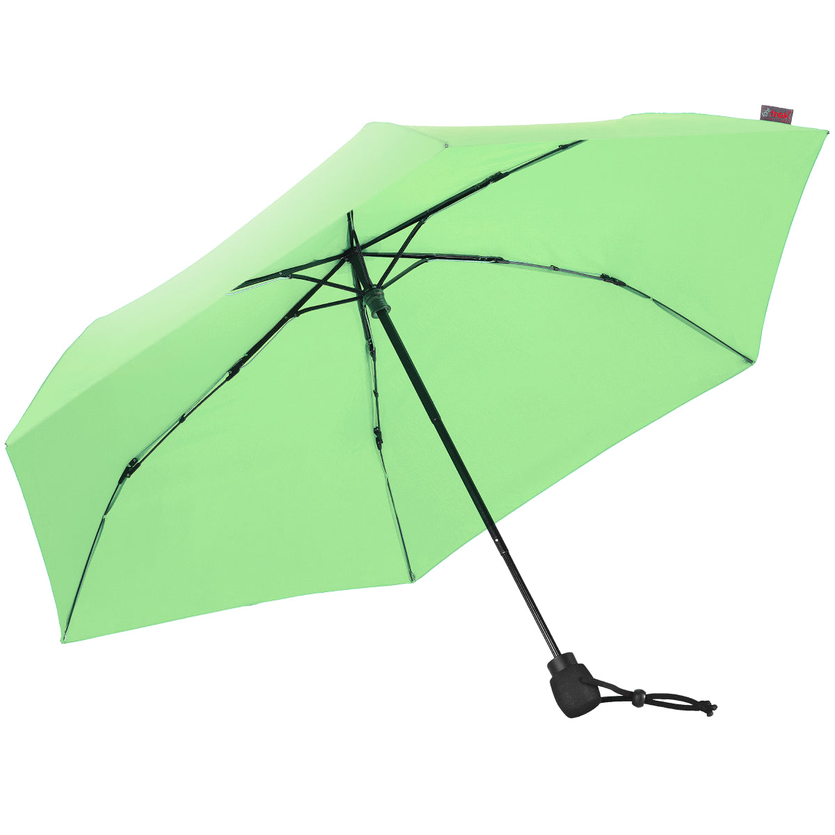 Light Trek ULTRA Hiking Umbrella – Ultralight 6.7oz, Carbon Frame, Compact, Windproof to Force 11, UV Protection, Quick-Dry Rain & Sun Canopy